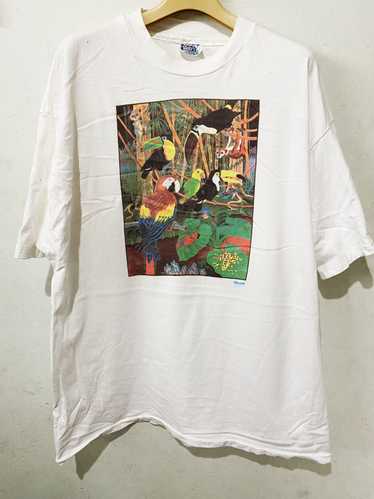 Vintage Vintage 90s Parrot / The Wild Animal Shirt