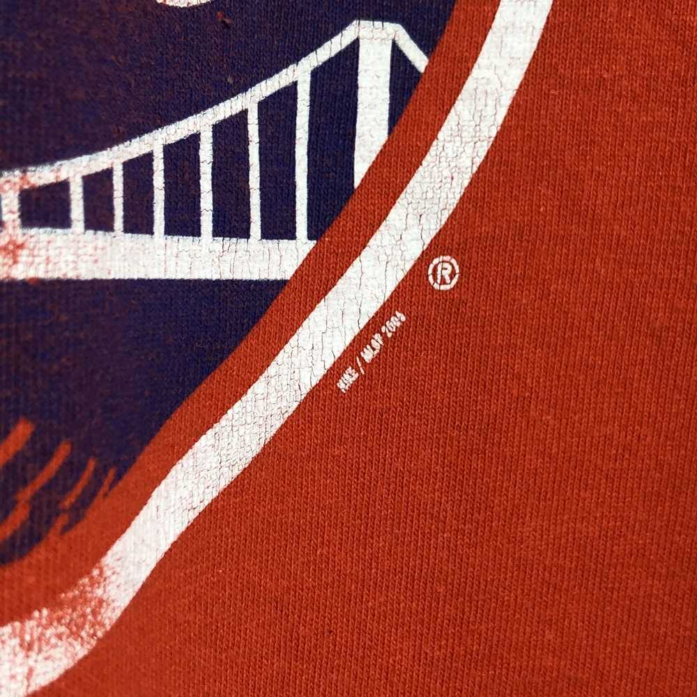 Mets × Nike × Vintage Nike Mets orange t-shirt te… - image 3