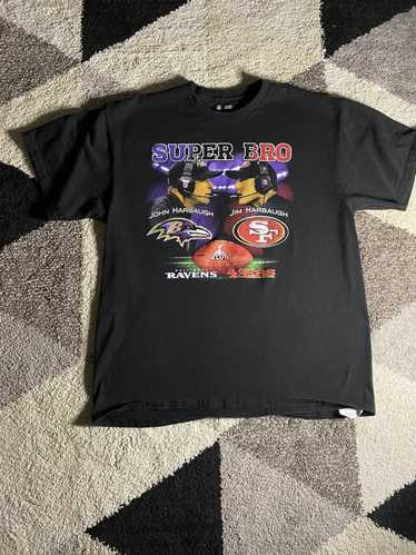 Fan Apparel × NFL NFL Super Bro shirt ravens 49ers - image 1