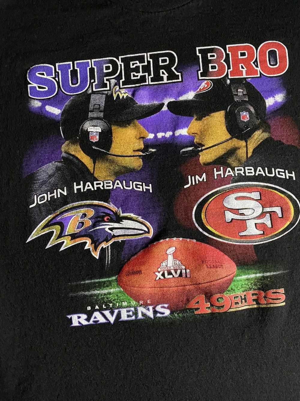 Fan Apparel × NFL NFL Super Bro shirt ravens 49ers - image 2