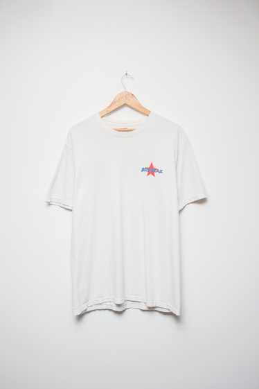 Supreme Supreme White Red Star Money Power Respec… - image 1