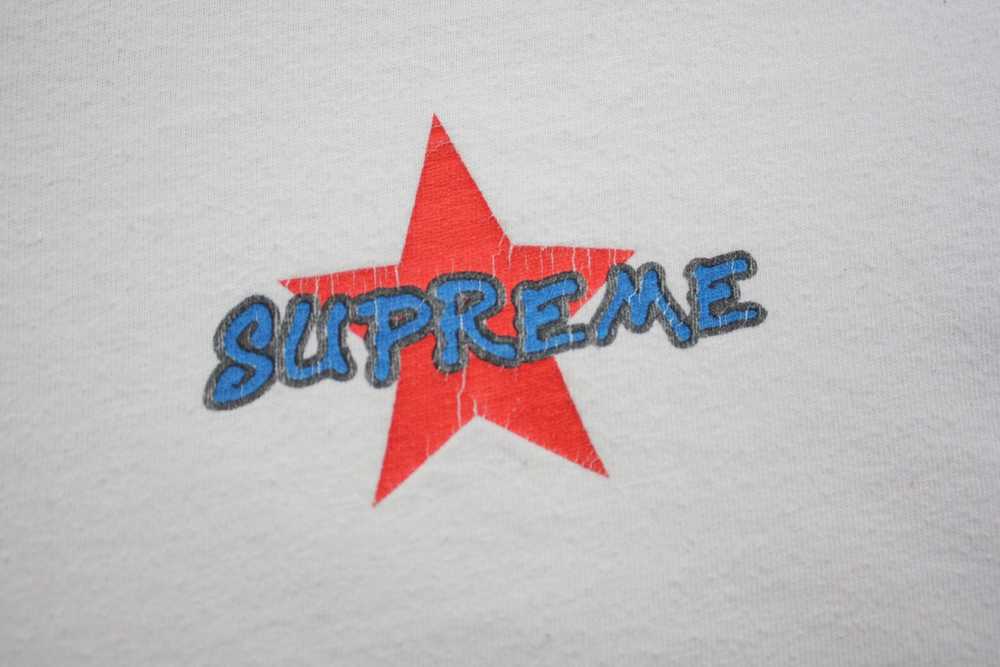 Supreme Supreme White Red Star Money Power Respec… - image 4