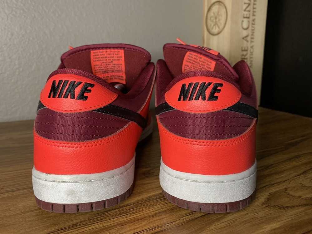 Nike Dunk Low Sb Laser Crimson | Black | Team Red… - image 7