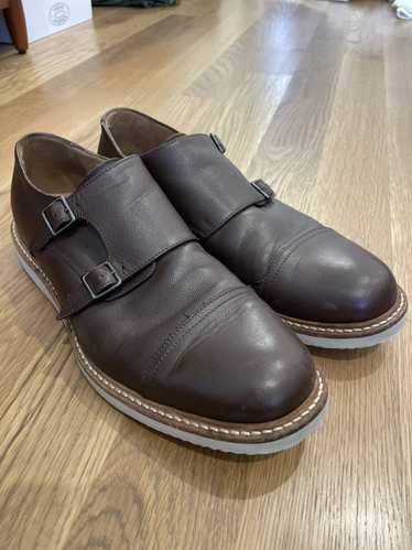 Hydrogen 1 Double Monk Strap Shoes