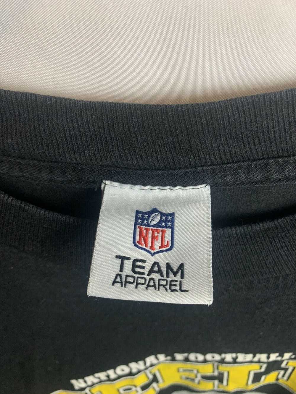 NFL Pittsburg NFL Team Apparel Men’s Black T-Shir… - image 4
