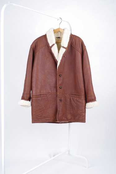 Other × Vintage Brown Chunky and Warm Lambskin She