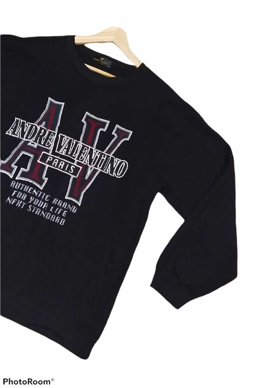 Japanese Brand ANDRE VALENTINO SWEATSHIRT - image 2