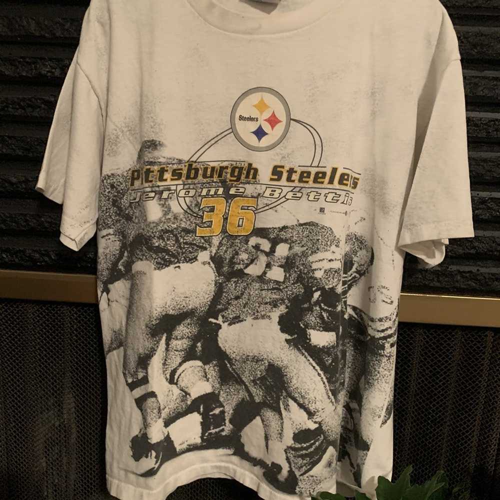 NFL × Vintage Vtg Jerome Bettis Pittsburgh Steele… - image 2