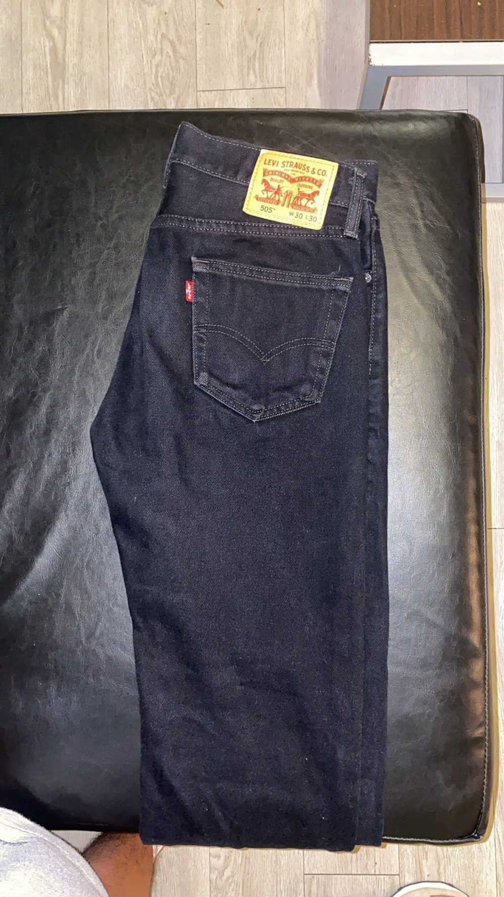 Levi's Black Levi 505 straight - image 1