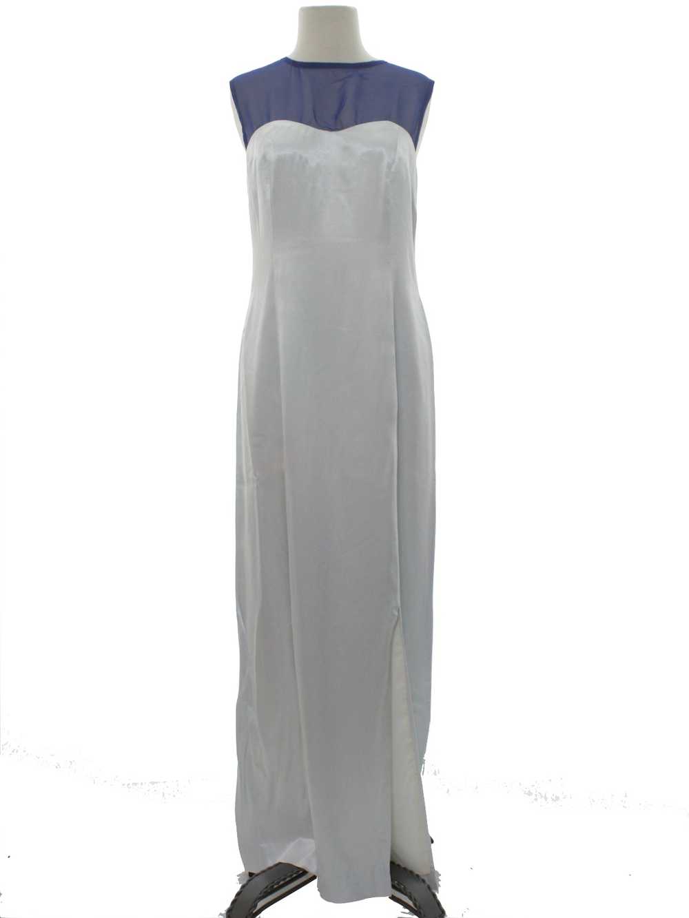 1980's Cocktail or Prom Maxi Dress - image 1