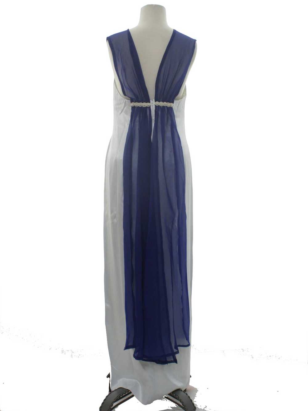 1980's Cocktail or Prom Maxi Dress - image 3