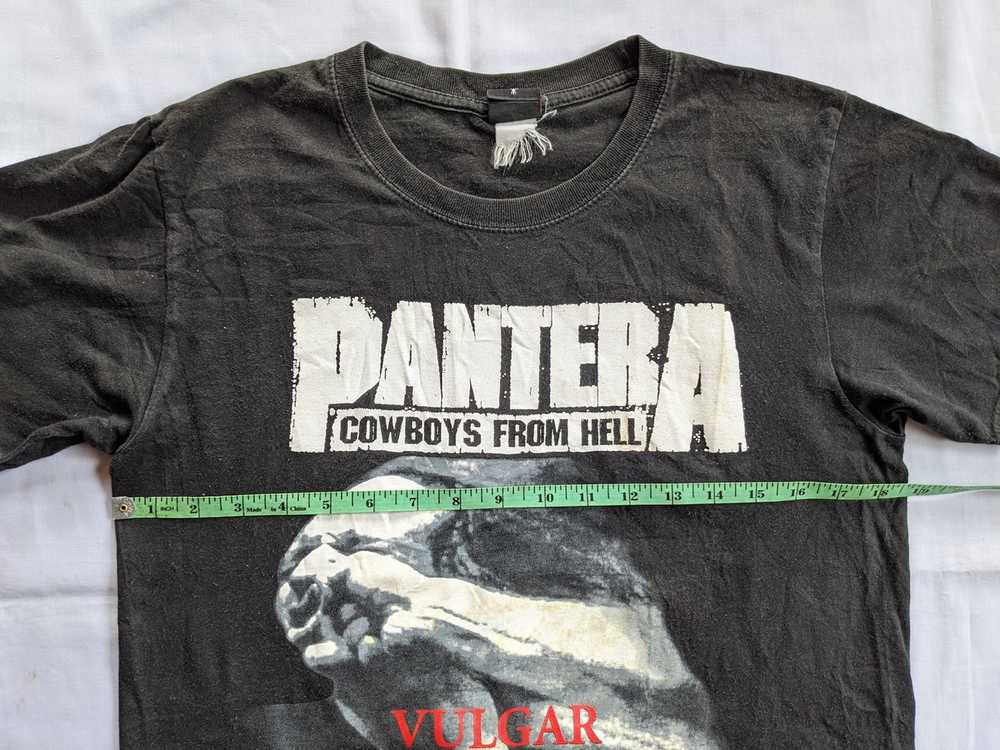 Band Tees × Vintage Vintage 90s bootleg Pantera C… - image 5