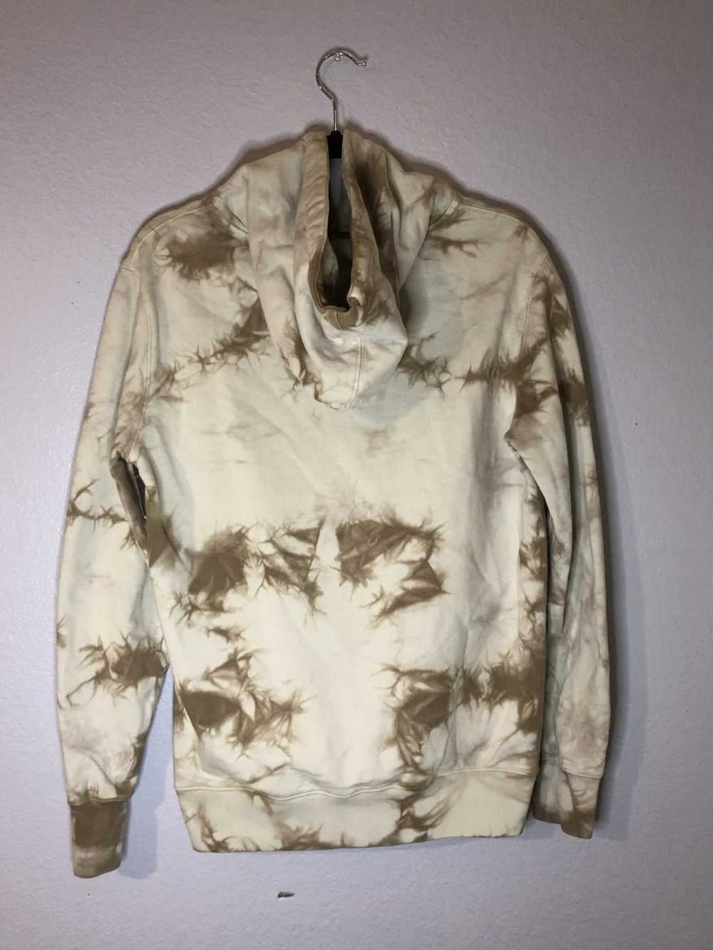 Huf × Streetwear Huf Leary Tie-Dye Beige Hoodie - image 5