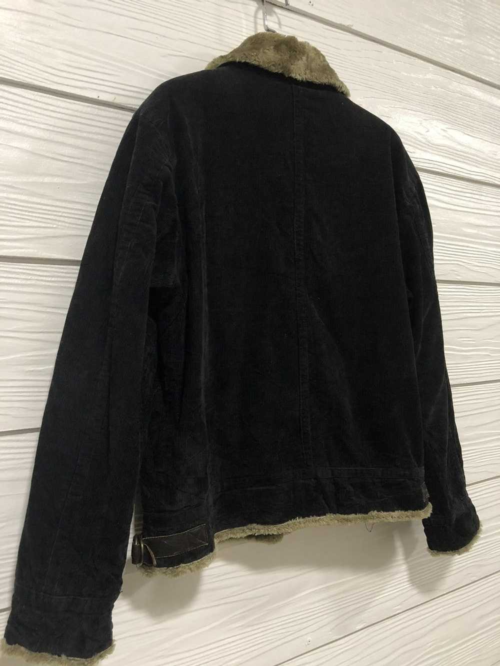 Japanese Brand Jungle Storm Corduroy Sherpa Jacket Gem