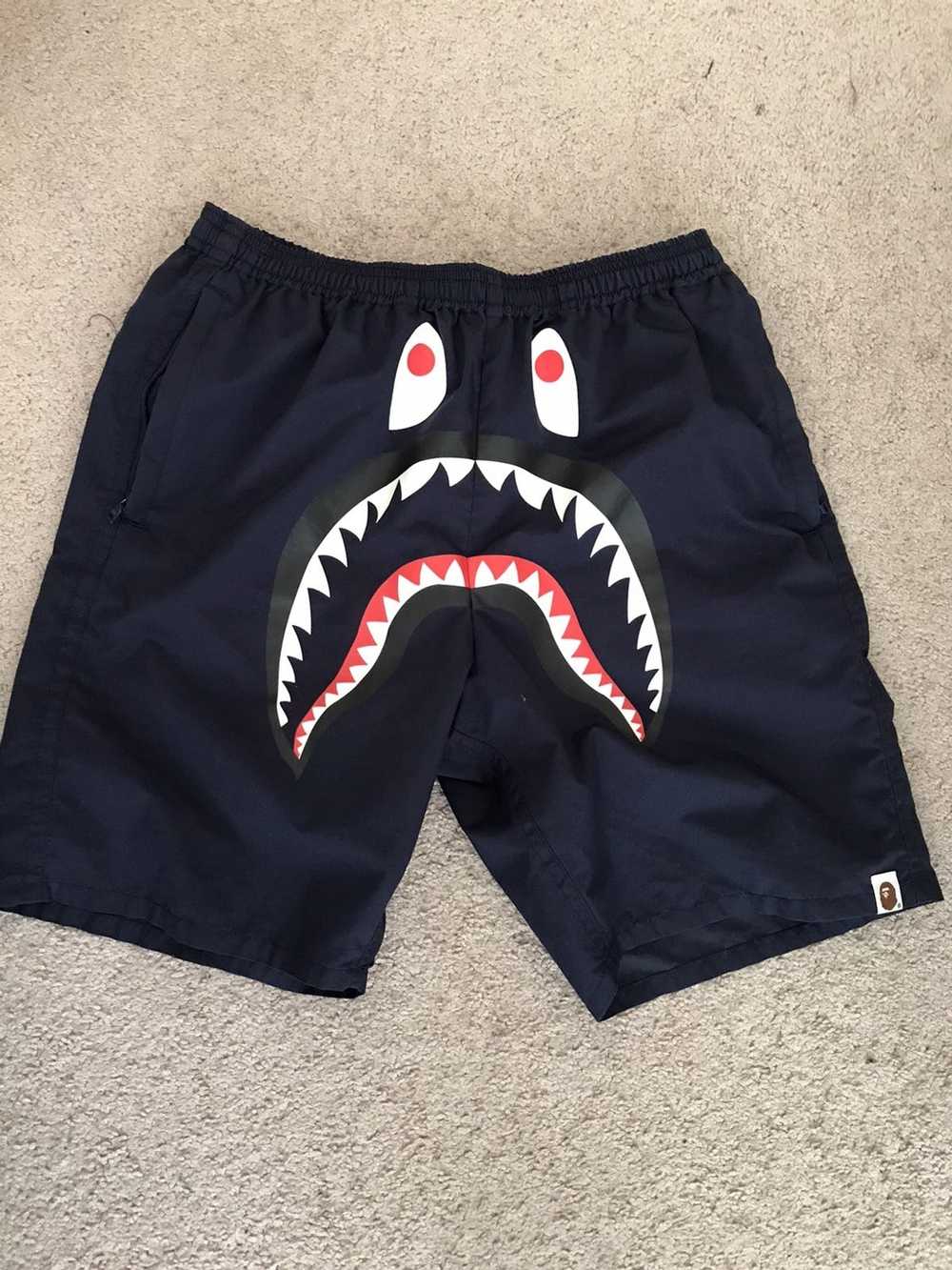 Bape Bape Shark Shorts - image 1