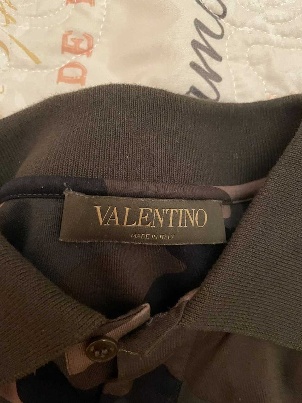 Valentino Valentino camo polo shirt - image 2