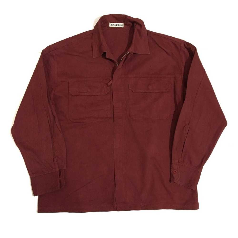 Stone Island AW 1994 Stone Island Jumbo Overshirt - image 1