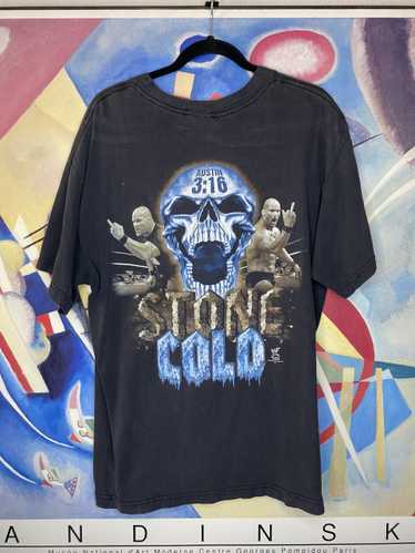 Vintage 90s WWE WWF Stone Cold Steve Austin 3:16 Skull Baseball Jersey Mens  M