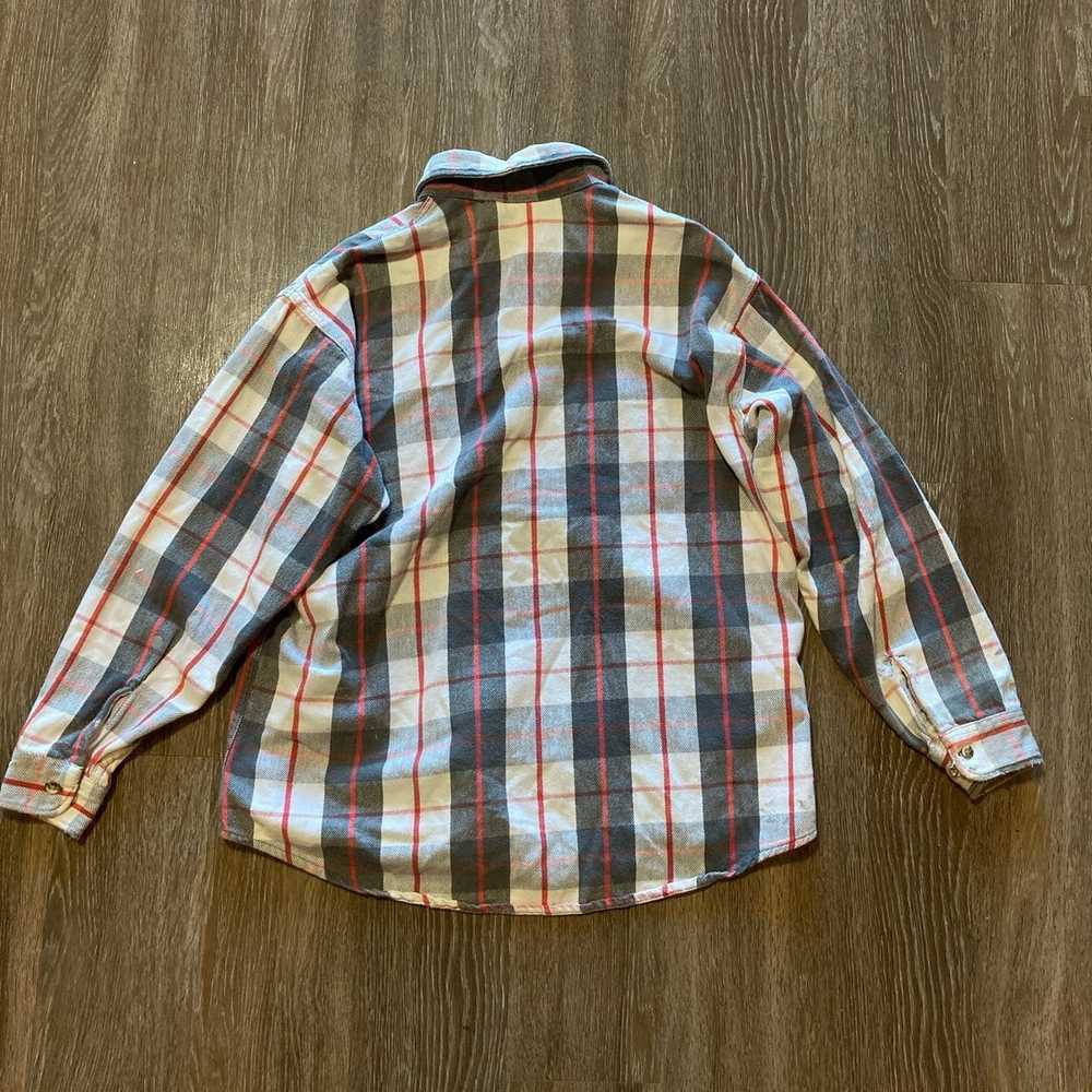 Flannel × Made In Usa × Vintage Vintage Checkered… - image 2