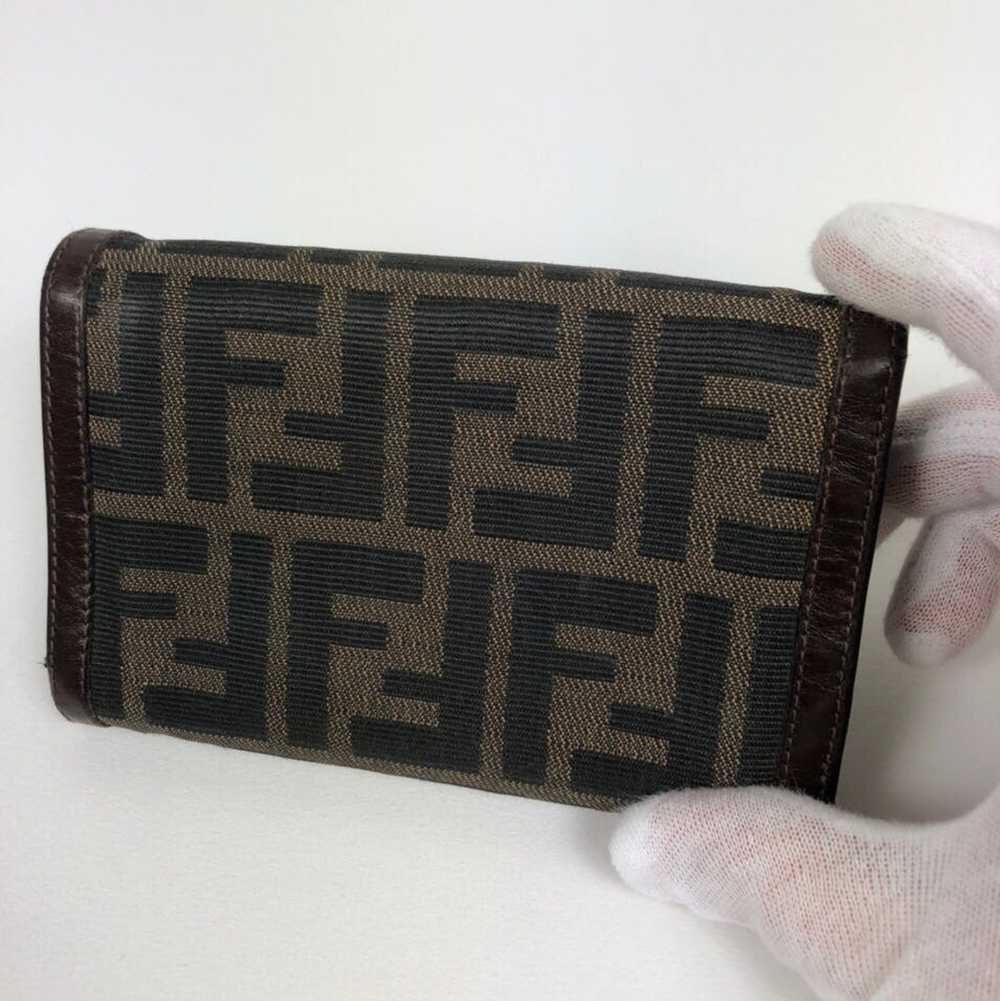 Fendi Fendi zucca monogram zippy wallet - image 2