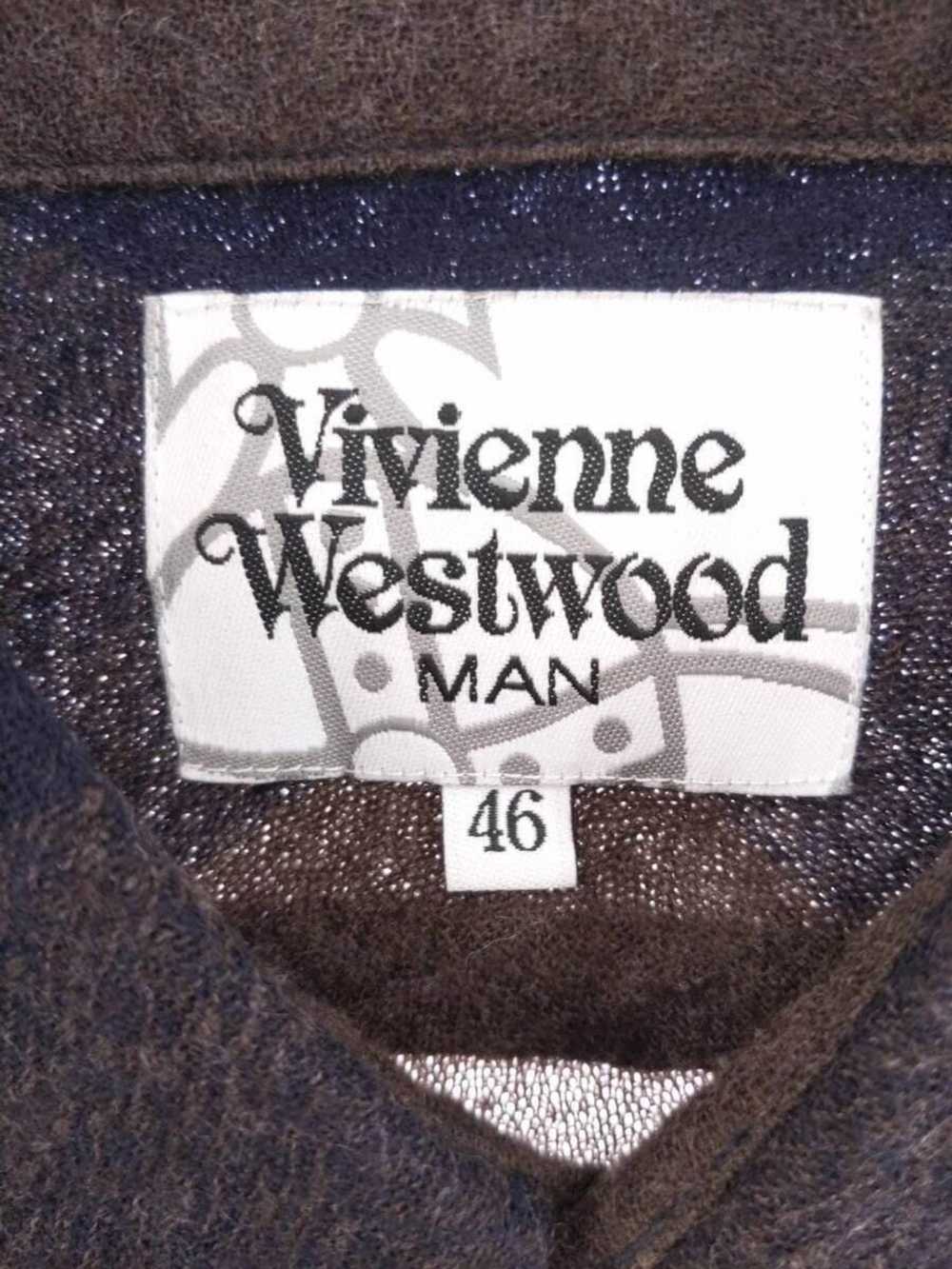 Vivienne Westwood Perforated Wool Orb Shirt - image 5
