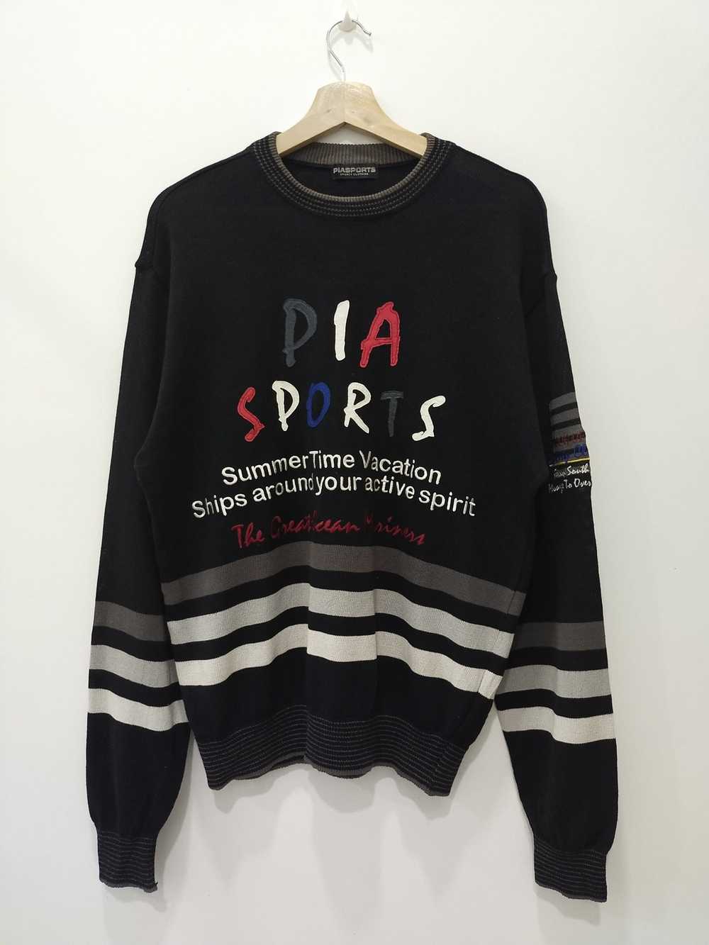 Japanese Brand × Vintage Vintage Pia Sports Sweat… - image 1