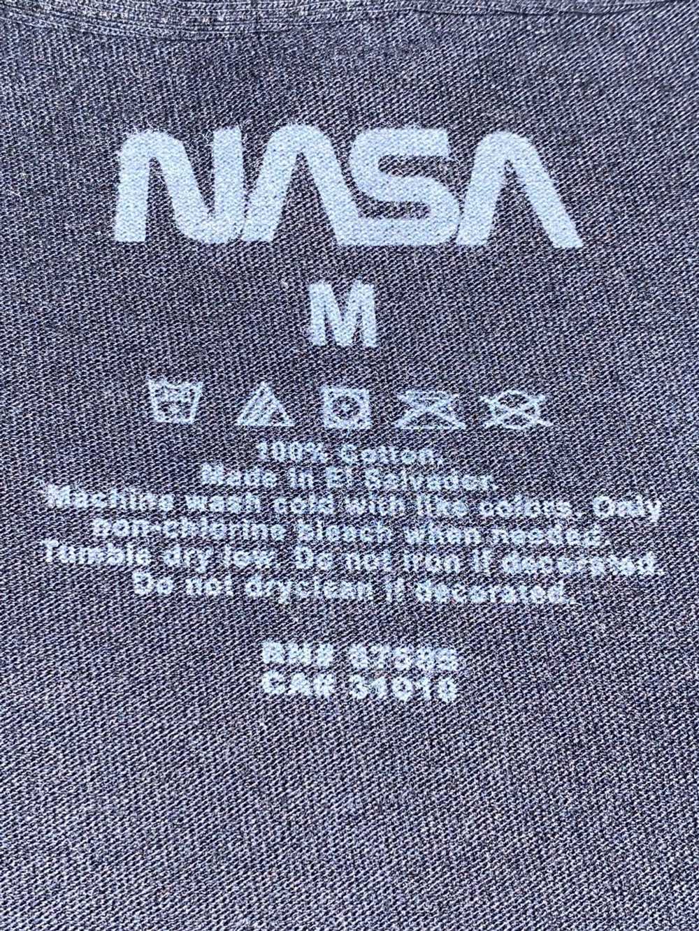 Nasa NASA Black & Red Graphic T-Shirt - image 2