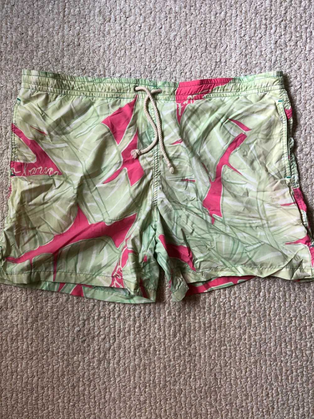 Vintage Vintage Lilly Pulitzer Men's Swim Trunks - image 1