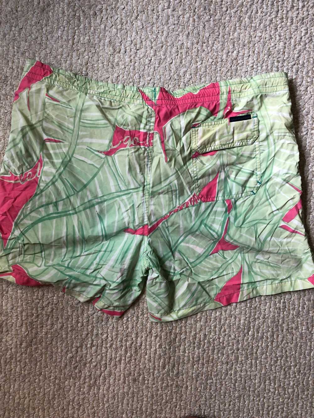 Vintage Vintage Lilly Pulitzer Men's Swim Trunks - image 4