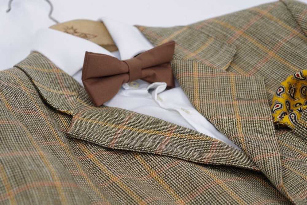 Daks London × Vintage Daks Wool Silk and Linen Su… - image 2
