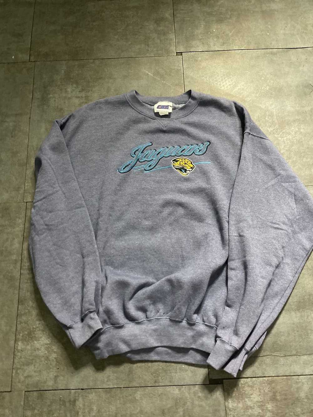 VINTAGE JACKSONVILLE JAGUARS LOGO 7 CREWNECK - Primetime