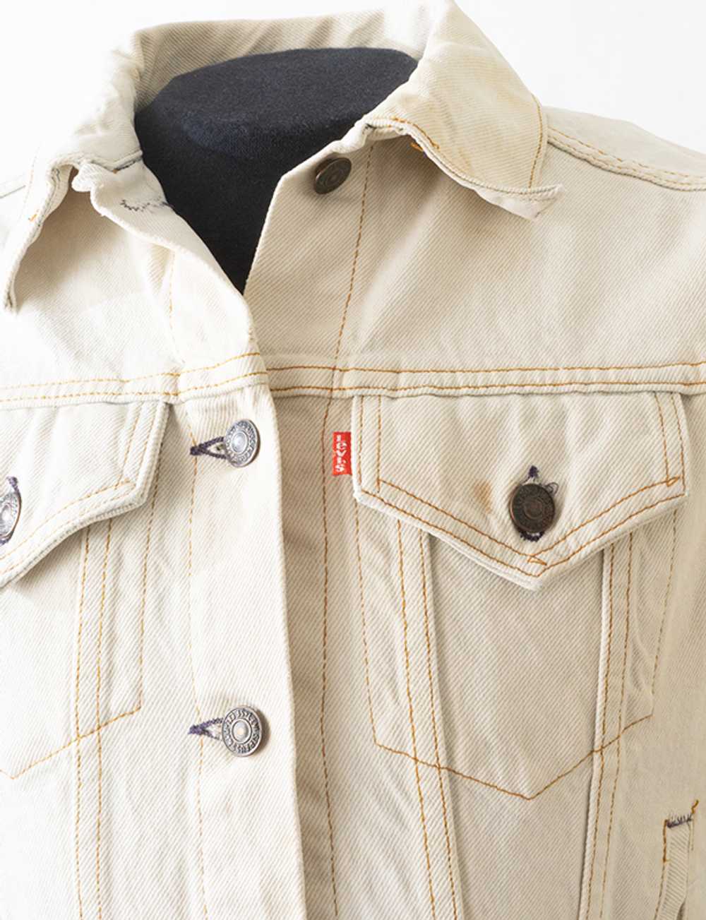 Early 80s Bleached Levi's Jacket - image 2