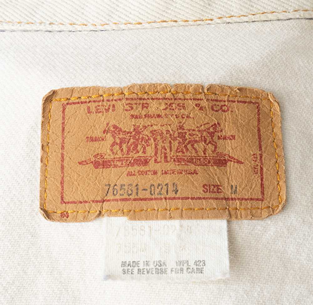 Early 80s Bleached Levi's Jacket - image 4