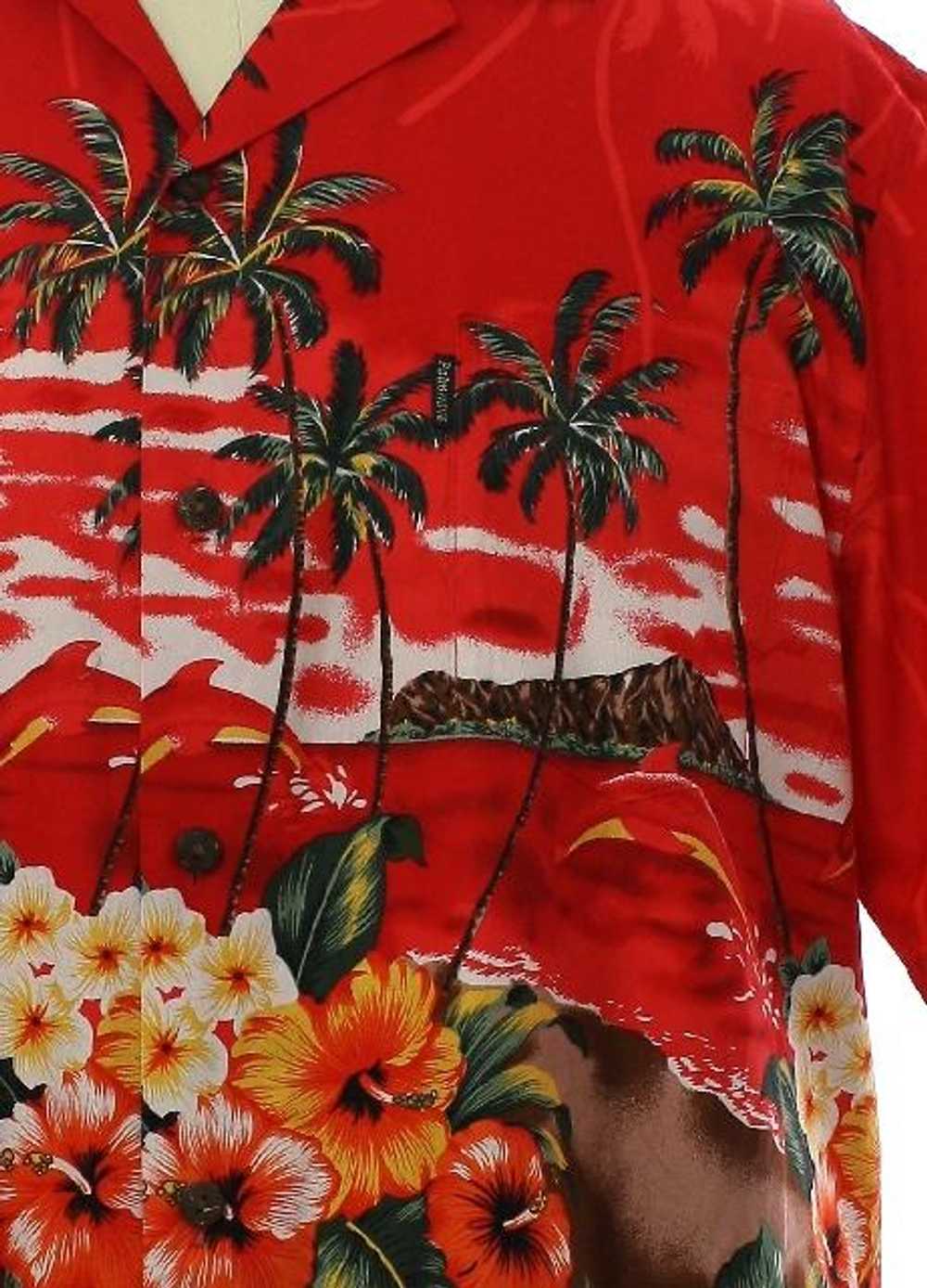 1980's Palmwave Mens Hawaiian Shirt - image 2