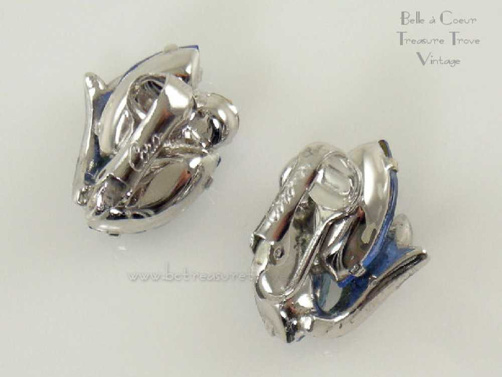 1950s Vintage Brooch and Earrings Set Signed Coro… - image 5