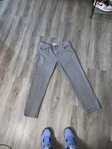 Calvin Klein Calvin Klein Slim Fit Pants, Silver, 