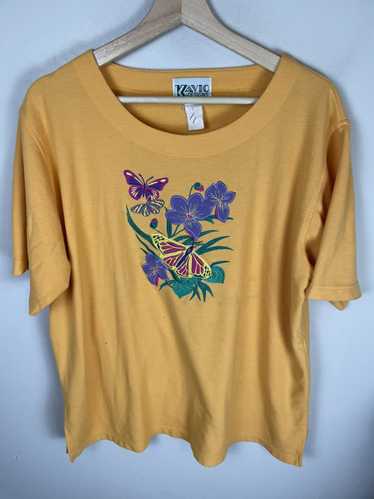 Vintage Vintage Kabul Flowers T-Shirt - image 1