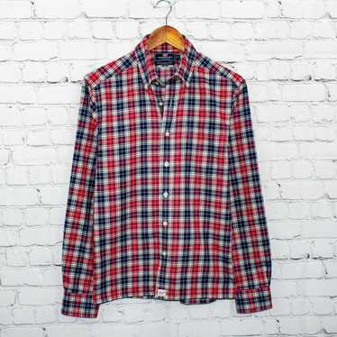 Flannel × Vineyard Vines Slim Fit Performance Fla… - image 1