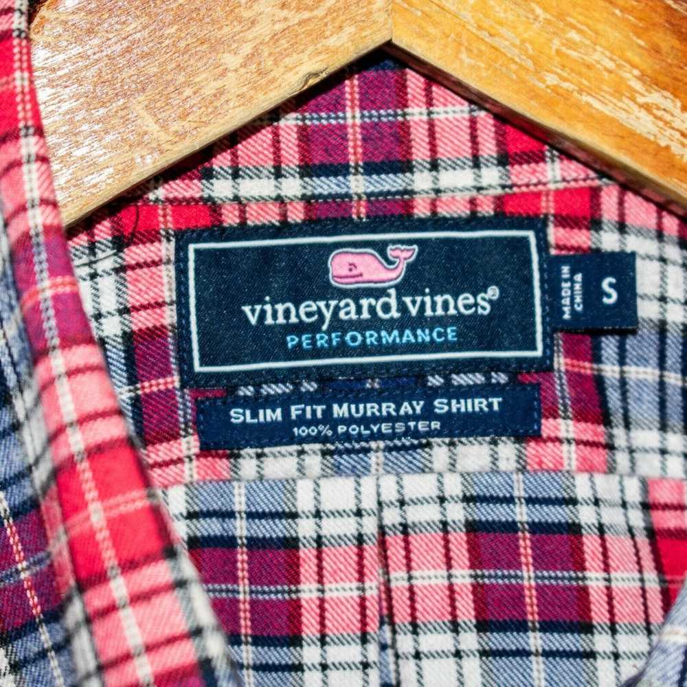 Flannel × Vineyard Vines Slim Fit Performance Fla… - image 2