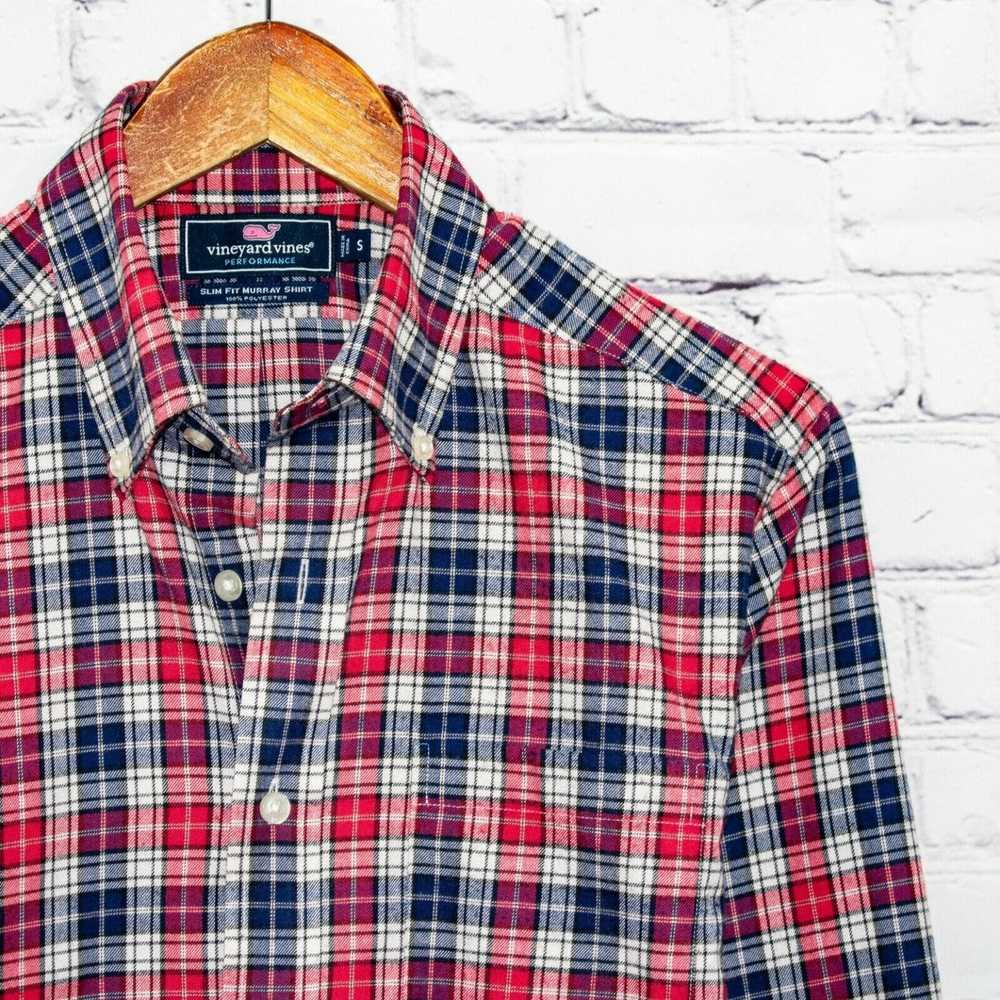 Flannel × Vineyard Vines Slim Fit Performance Fla… - image 6