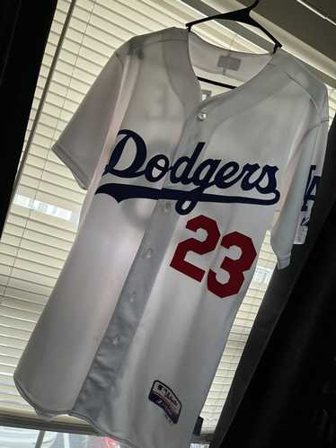 Women's Brooklyn Dodgers Jackie Robinson Majestic White Cool Base