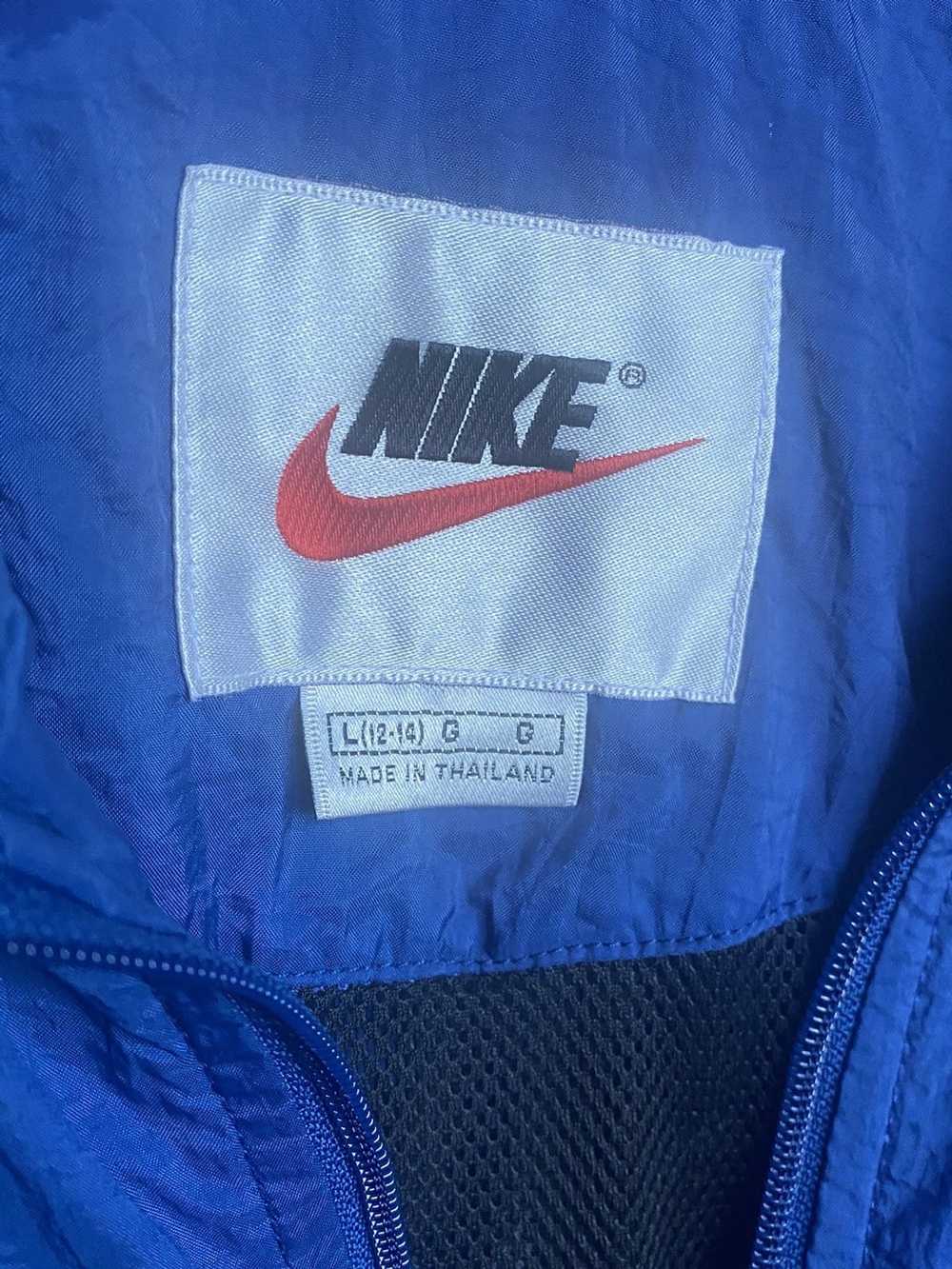 Nike × Vintage Crinkled Nylon Track Jacket - image 8