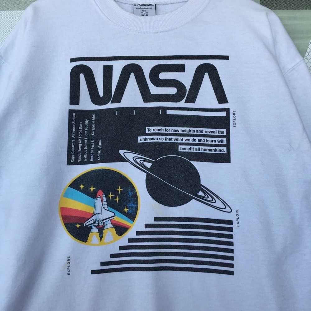 Japanese Brand × Nasa × Vintage Nasa Sweatshirt P… - image 4