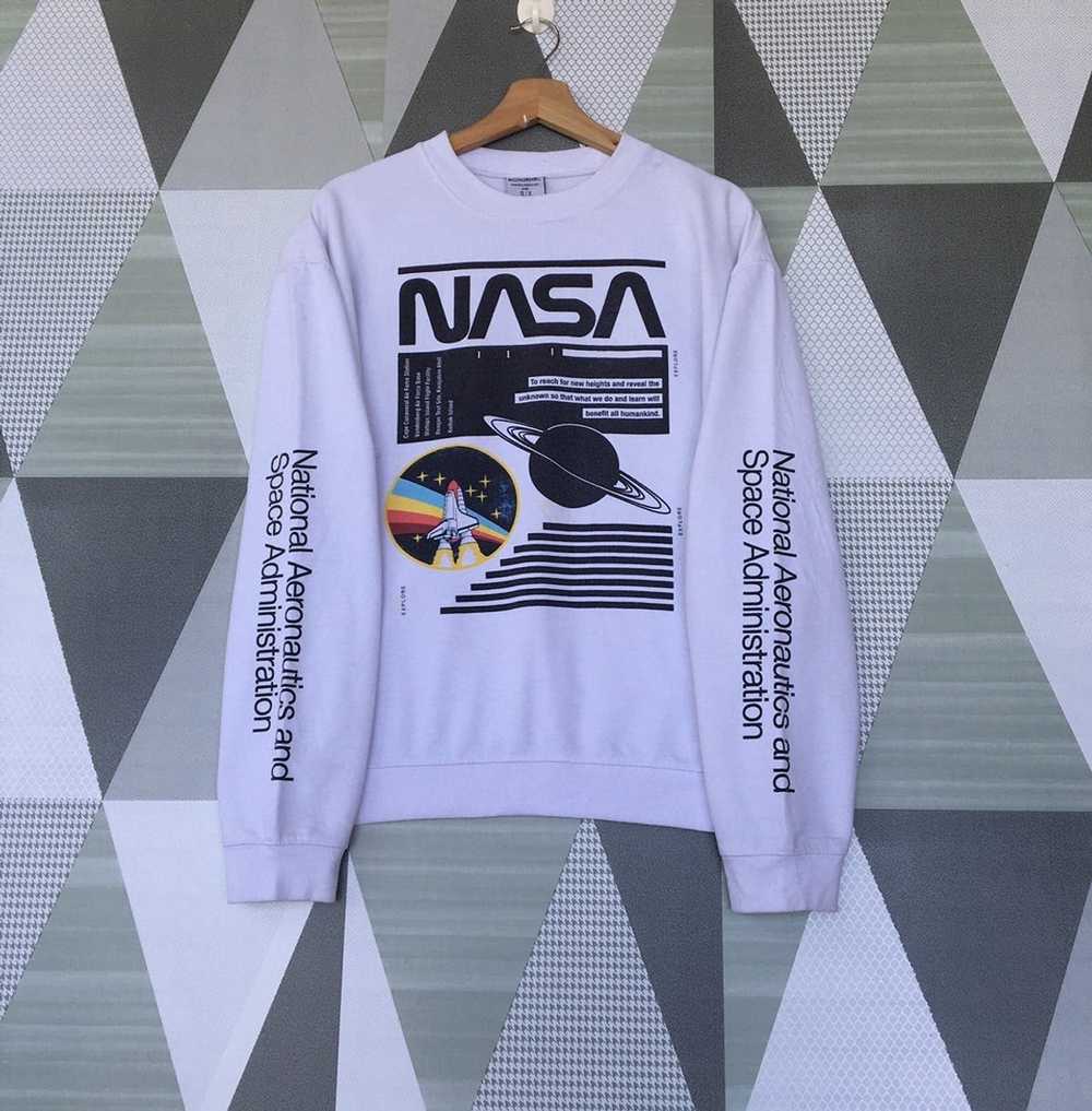 Japanese Brand × Nasa × Vintage Nasa Sweatshirt P… - image 5