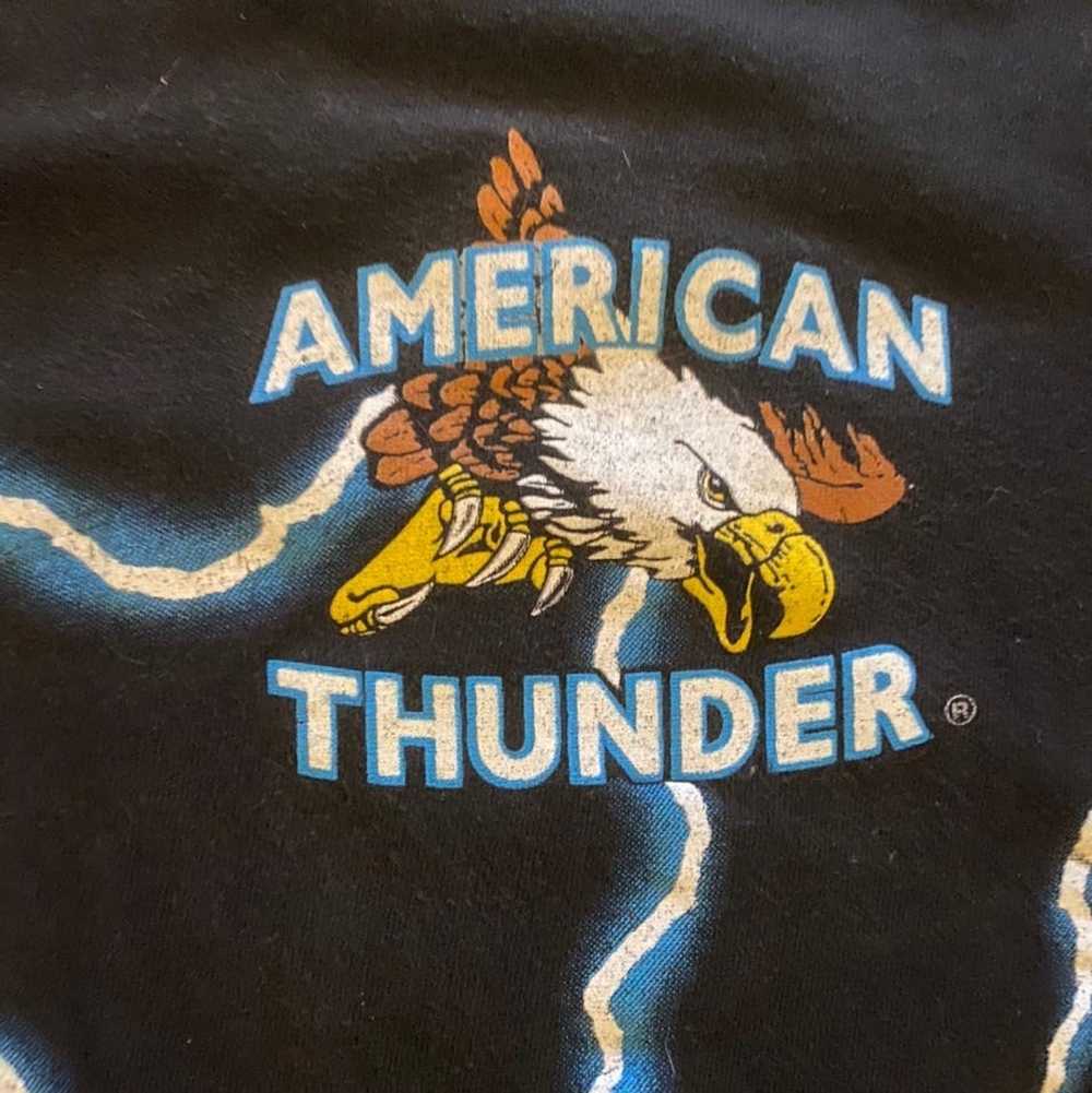 Vintage American Thunder Vintage Tshirt - image 4