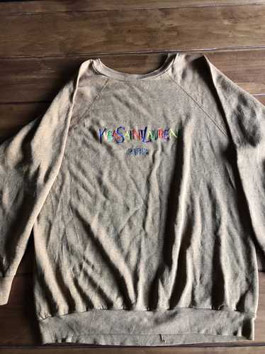 Yves Saint Laurent YSL brown sweater - image 1