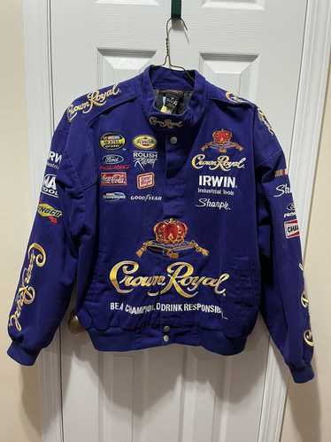 Vintage top Crown Royal XL Denim Jacket 90’s Button Up