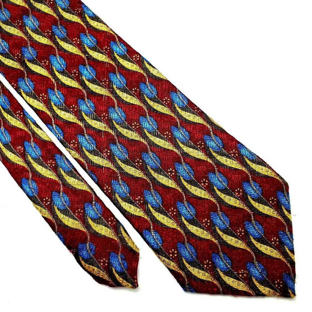 Ermenegildo Zegna Ermenegildo Zegna Red Silk Tie … - image 1