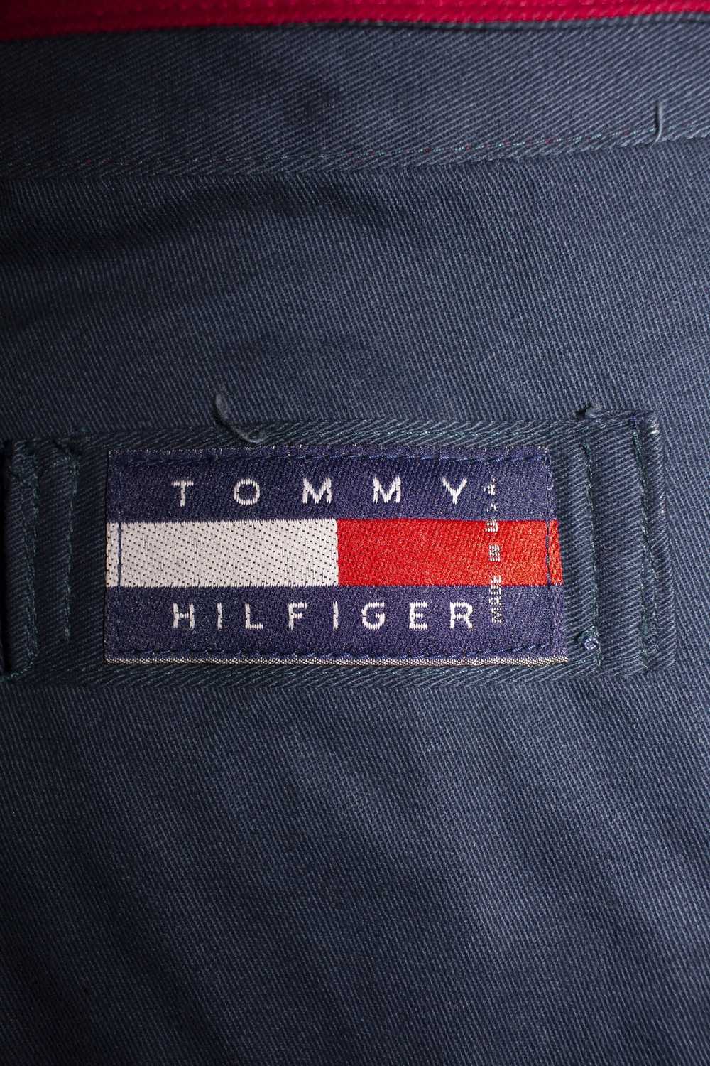 Vintage 90s Tommy Embroidered Spell Out Coach Jac… - image 7