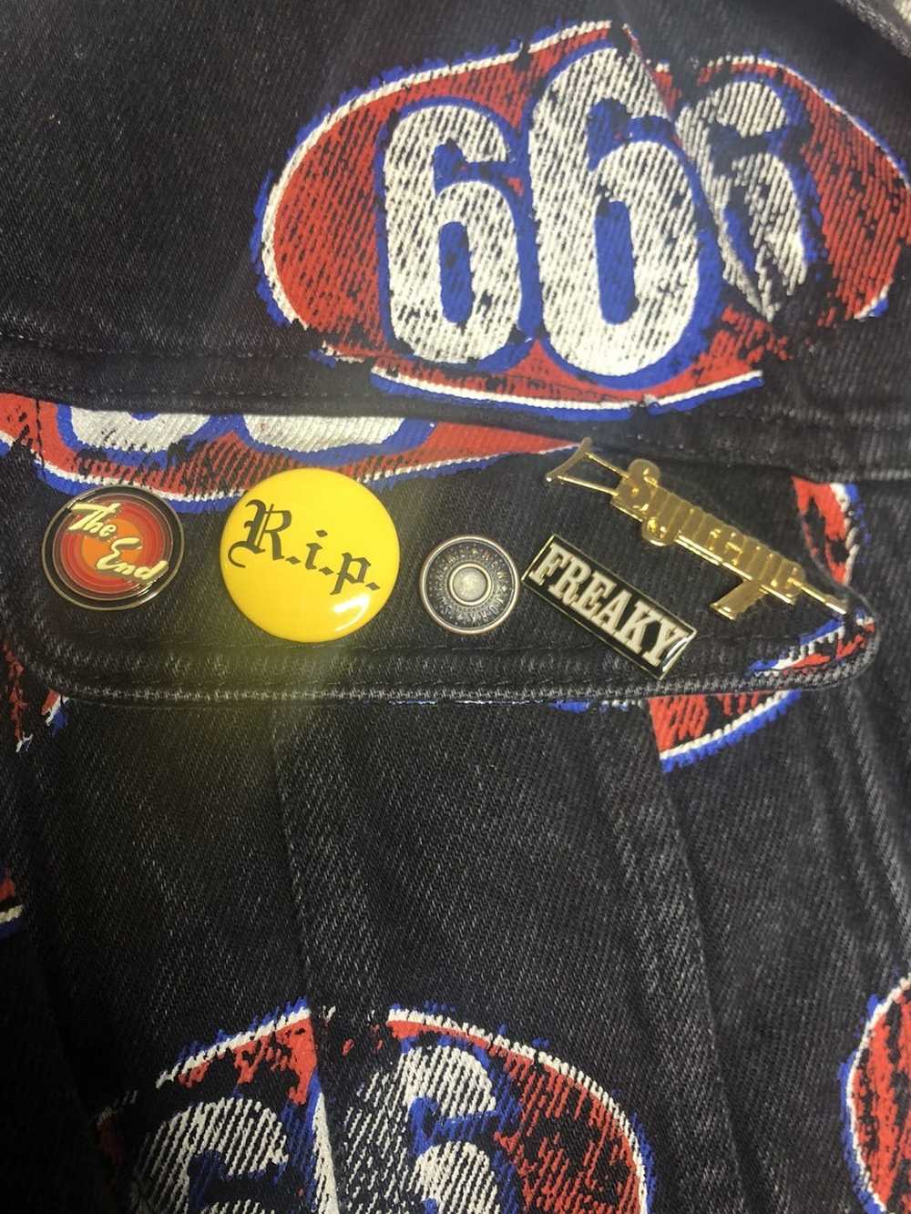 Supreme Supreme 666 Denim Jacket with Pins - image 4
